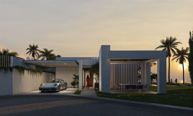 Back villa